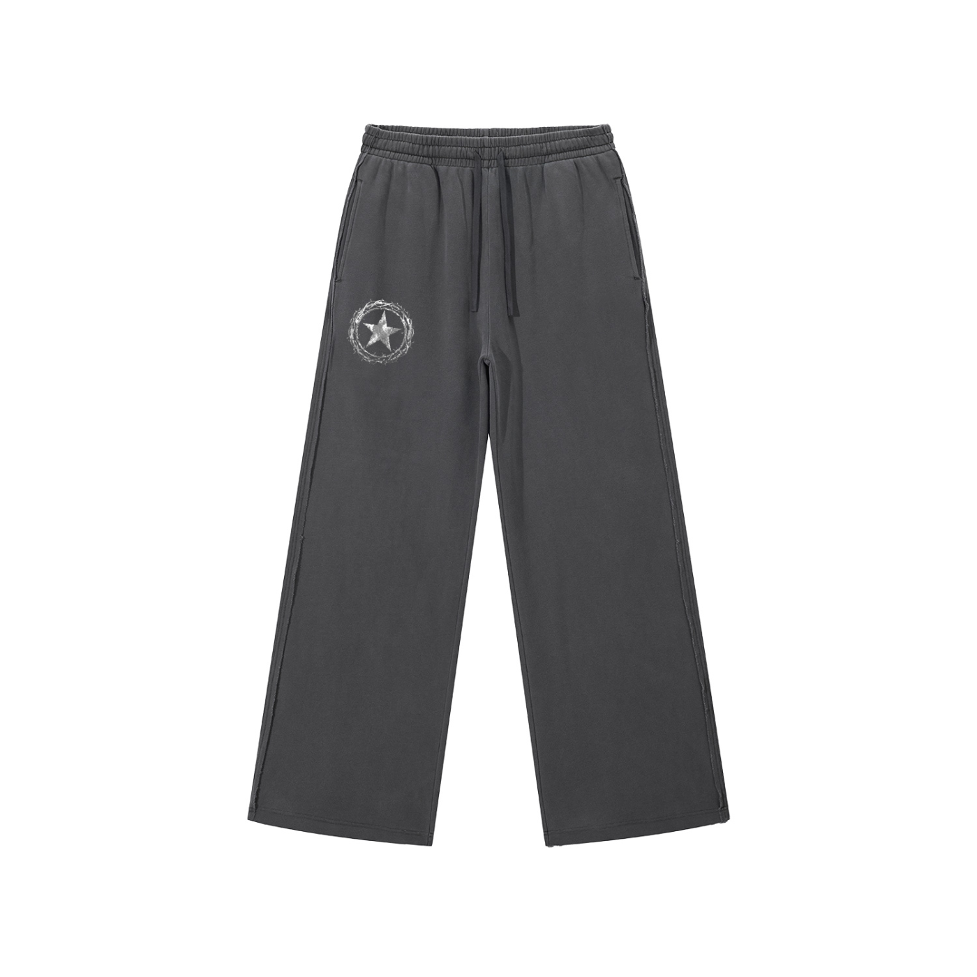 Baggy Divideddenim Sweats (Grey)