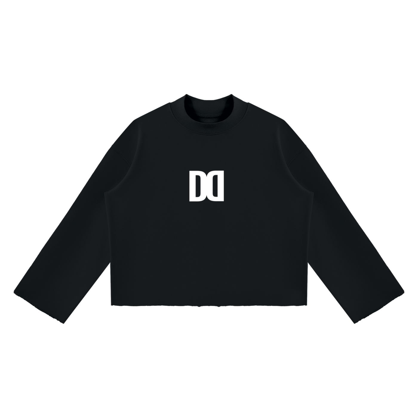"divide" Long sleeve (black)