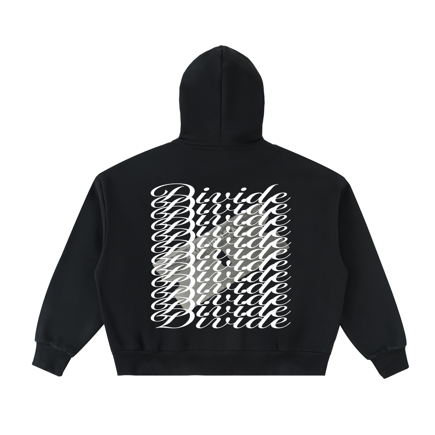 Divide Boxy Zip-Up (Black)